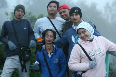 My friends and I in Bromo