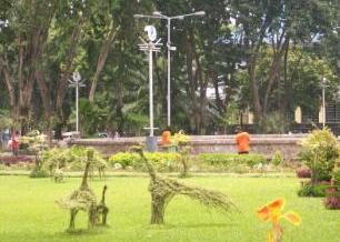 Bungkul Park' altar