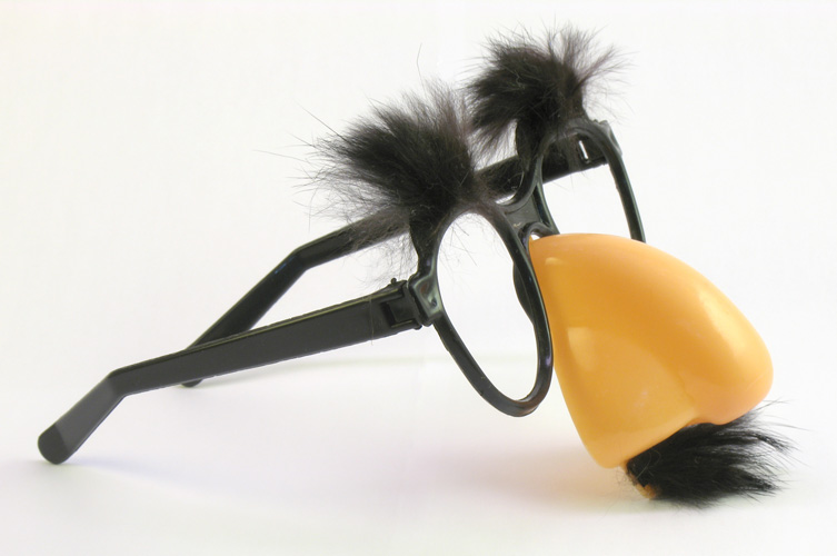 Fictional character is like man with the mask